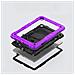 Custodia Difensiva Con Protezione Schermo Per Samsung Galaxy Tab A7 T500 Viola - Foto miniatura 5