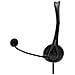 20432 Cuffia e Auricolare Cablato Casco Ufficio Nero - Foto miniatura 2