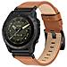 Cinturino In Vera Pelle Stile Retrò Compatibile Con Garmin Fenix 8/fenix 7x /fenix 3 Brown 26 Millimetri - Foto miniatura 2