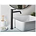 Miscelatore Per Lavabo Alto Salinas Ottone Nero - Foto miniatura 1