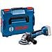 Smerigliatrice Angolare a Batteria GWS 18V-10 P Professional Potenza 18 V Velocità 9000 giri /min Colore Nero /Blu /Argento - Foto miniatura 2