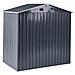 Casetta Da Giardino Cirella 194 Cm 118 Cm Grigio Grafite - Foto miniatura 5