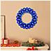 Corone di Palline di Natale 2 pcs Blu 33 x 33 x 7 cm - Foto miniatura 2