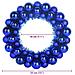 Corone di Palline di Natale 2 pcs Blu 33 x 33 x 7 cm - Foto miniatura 8