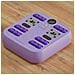 Massaggiatore Smart Per Piedi E Schiena Con 10 Livelli Di Intensità E Terapia Del Calore - Massaggio Profondo Con Impastamento E Rotolamento Purple - Foto miniatura 4