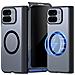 Custodia Magnetica Privacy Per Google Pixel 10 Pro Fold - Pc Nero Con Protezione Schermo Integrata - Foto miniatura 1