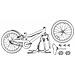 Kids Mountain Bike 20 Pollici 6-Speed per 5-8 anni Verde - Foto miniatura 8