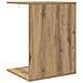 Tavolo laterale Rovere artigianale 45 x 40 x 62,5 cm - Foto miniatura 7
