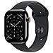 Watch Series 11 GPS + Cellular 46mm Cassa Titanio Ardesia con Sport Band Nero - S /M - Foto miniatura 1