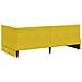 Struttura Letto Angolare con Materasso 2 pcs Giallo Velluto - Foto miniatura 9