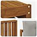 Set divani con cuscino 10 pcs Grigio Naturale e Chiaro - Foto miniatura 7