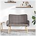 Sofa a Due Posti Talpa 115 x 61 x 87 cm Tessuto - Foto miniatura 3