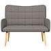 Sofa a Due Posti Talpa 115 x 61 x 87 cm Tessuto - Foto miniatura 4