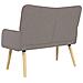 Sofa a Due Posti Talpa 115 x 61 x 87 cm Tessuto - Foto miniatura 6