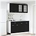 Unità Cucina LYON 4 pcs Rovere Nero Legno ingegnerizzato - Foto miniatura 2