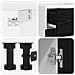 Unità Cucina LYON 4 pcs Rovere Nero Legno ingegnerizzato - Foto miniatura 5