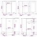 Unità Cucina LYON 4 pcs Rovere Nero Legno ingegnerizzato - Foto miniatura 8