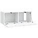 Mobile Porta TV da Muro Bianco 78,5 x 31 x 30 cm - Foto miniatura 5