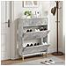 Mobile per scarpe DELFT 78 x 24 x 103 cm Legno ingegnerizzato - Foto miniatura 2