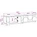 Supporto TV 179.5 x 34.5 x 40 cm Bianco Lucido - Foto miniatura 9
