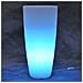 Vaso Agave Tondo Con Luce Bianca H90 Ø 40Cm - Foto miniatura 8