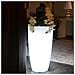Vaso Agave Tondo Con Luce Bianca H90 Ø 40Cm - Foto miniatura 6
