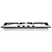 Piano Cottura SR264XGH2 a Gas 4 Fuochi Gas Colore Acciaio Inox - Foto miniatura 2