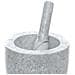 Mortaio In Marmo Da 30 Cm Grigio - Foto miniatura 3