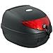 Bauletto Moto 28 Litri Scooter Touring Valigia Rigida Piastra Adattabile Nero - Foto miniatura 5