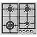 AS5443X01 piano cottura Stainless steel Da incasso 60 cm Gas 4 Fornello (i) - Foto miniatura 1