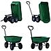 Carrello Manuale Ribaltabile Da Giardino 300 Kg 75 L Verde - Foto miniatura 2