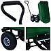 Carrello Manuale Ribaltabile Da Giardino 300 Kg 75 L Verde - Foto miniatura 10