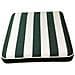 Cuscino Seduta Box 40 X 40 Rigato Verde 9191c - Foto miniatura 2