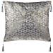 Set Di 2 Cuscini Jacquard Argento Con Nappe 45 X 45 Cm Camellia - Foto miniatura 10