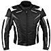 Giacca Tessuto Moto Protezioni Ce Manica Staccabile Gilet Termico Bianco 4xl - Foto miniatura 3