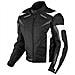 Giacca Tessuto Moto Protezioni Ce Manica Staccabile Gilet Termico Bianco 4xl - Foto miniatura 4