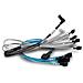 Cavo interno SAS - 1x8 Slim SAS (SFF-8654) (M) a OCuLink (SFF-8612)  - Foto miniatura 1
