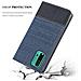 Custodia Compatibile Con Xiaomi Redmi 9t / Poco M3 In Blu Scuro Nero - Coperchio Protettiva Con Chiusura Magnetica, Funzione Stand E Tasca Per Le Carte - Foto miniatura 8