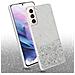 Custodia Compatibile Con Samsung Galaxy S21 Plus In Trasparente Con Glitter - Coperchio Protettivo In Silicone Tpu Flessibile Con Glitter Scintillanti - Foto miniatura 3