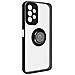 Cover Samsung Galaxy A13 4g Bimateria Anello Metallico Supporto Nera - Foto miniatura 2