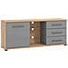 Ellie - Porta Tv Un Anta Tre Cassetti Moderno Minimal In Legno - Foto miniatura 1