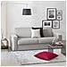 Divano Letto Algisa, Divano A 2 Posti Large, 100% Made In Italy, Sofà Soggiorno Con Apertura Girevole, In Tessuto Imbottito, Con Braccioli Slim, Cm 180x95h90, Grigio - Foto miniatura 1