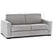 Divano Letto Algisa, Divano A 2 Posti Large, 100% Made In Italy, Sofà Soggiorno Con Apertura Girevole, In Tessuto Imbottito, Con Braccioli Slim, Cm 180x95h90, Grigio - Foto miniatura 2