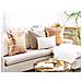 Cuscino Decorativo Oujda Cotone 50 X 50 Cm Geometrico Rame - Foto miniatura 1