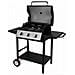 Barbecue a Gas 335541 su Supporto 3 Fuochi Poenza10.500W Nero - Foto miniatura 1