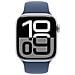 Watch Series 10 Serie 10 GPS 42mm Cassa in Alluminio Color Argento con Denim Sport Band - M /L - Foto miniatura 2