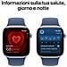 Watch Series 10 Serie 10 GPS 42mm Cassa in Alluminio Color Argento con Denim Sport Band - M /L - Foto miniatura 5