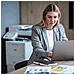 Stampante Multifunzione Laser a Colori MFC-L9630CDN Scanner /Fax con Display LCD Lan / Usb Colore Bianco - Foto miniatura 6