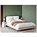 Letto Bouclé Melle 140 X 200 Cm Bianco Sporco - Foto miniatura 1