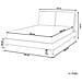 Letto Bouclé Melle 140 X 200 Cm Bianco Sporco - Foto miniatura 8